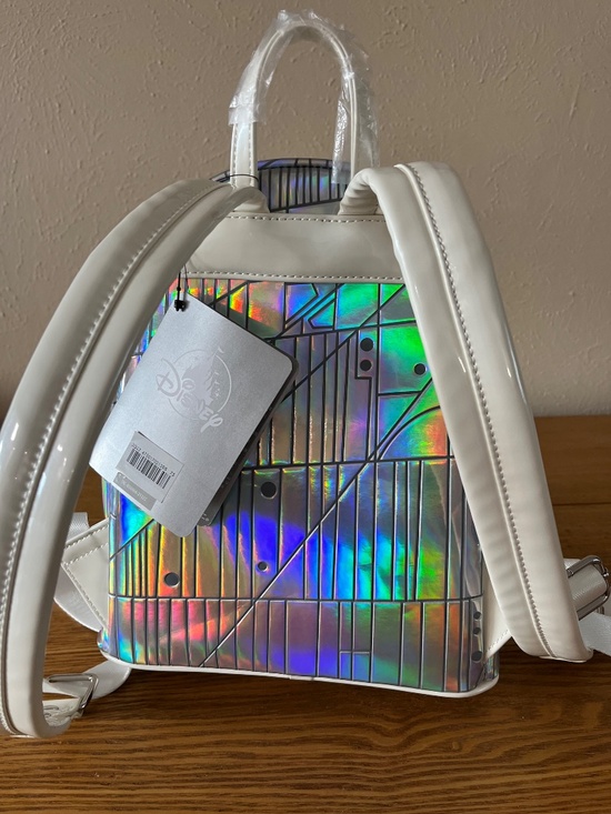 NWT Loungefly Disney Parks Iridescent Tomorrowland Mini Backpack main image 5
